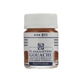 Talens 811 Bronze 16 ml Cam Şişe Guaj Boya