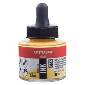 Talens Amsterdam 223 Naples Yellow Deep 30 ml Sıvı Akrilik Mürekkep Boya