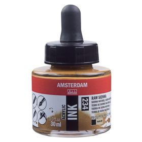 Talens Amsterdam 234 Raw Sienna 30 ml Sıvı Akrilik Mürekkep Boya
