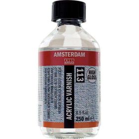 Talens Amsterdam 250 ml Acrylic High Gloss Varnish N:113 Akrilik Parlak Vernik