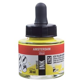 Talens Amsterdam 267 Azo Yellow Lemon 30 ml Sıvı Akrilik Mürekkep Boya