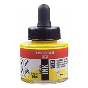 Talens Amsterdam 275 Primary Yellow 30 ML Sıvı Akrilik Mürekkep Boya