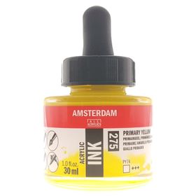 Talens Amsterdam 275 Primary Yellow 30 ML Sıvı Akrilik Mürekkep Boya