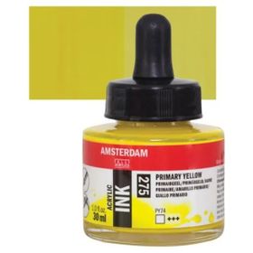Talens Amsterdam 275 Primary Yellow 30 ML Sıvı Akrilik Mürekkep Boya