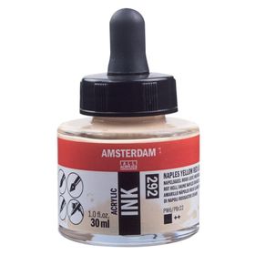 Talens Amsterdam 292 Naples Yellow Red 30 ml Sıvı Akrilik Mürekkep Boya