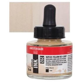 Talens Amsterdam 292 Naples Yellow Red 30 ml Sıvı Akrilik Mürekkep Boya
