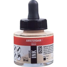 Talens Amsterdam 292 Naples Yellow Red 30 ml Sıvı Akrilik Mürekkep Boya