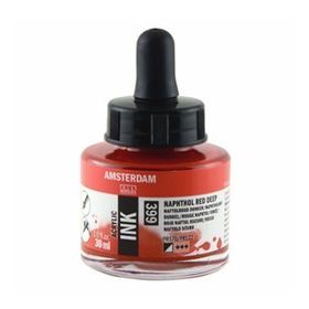Talens Amsterdam 30 ml 399 Naphthol Red Deep Akrilik Mürekkep