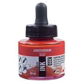 Talens Amsterdam 399 Naphtol Red Deep 30 ml Sıvı Akrilik Mürekkep Boya