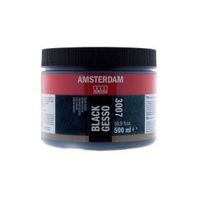 Talens Amsterdam 500 ml Akrilik Black Gesso