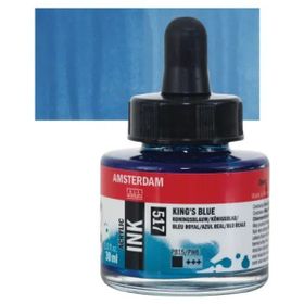 Talens Amsterdam 517 Kings Blue 30 ml Sıvı Akrilik Mürekkep Boya