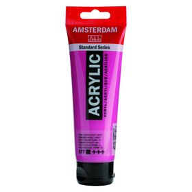 Talens Amsterdam 577 Permanent Red Violet Light 120 ml Akrilik Boya