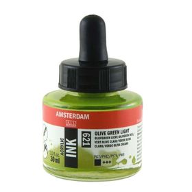 Talens Amsterdam 621 Olive Green 30 ml Sıvı Akrilik Mürekkep Boya