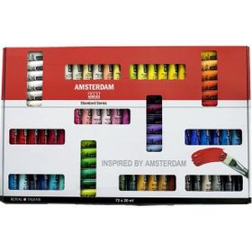 Talens Amsterdam 72 Renk x 20 ml Akrilik Boya