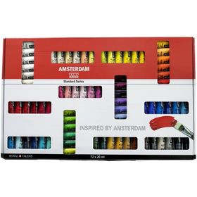 Talens Amsterdam 72 Renk x 20 ml Akrilik Boya