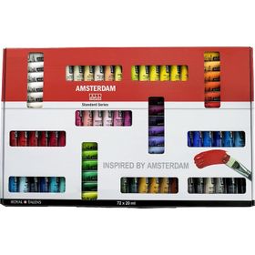 Talens Amsterdam 72 Renk x 20 ml Akrilik Boya