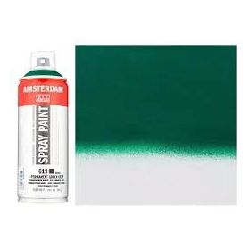 Talens Amsterdam D 619 Permanent Green 400 ml Sprey Akrilik Boya