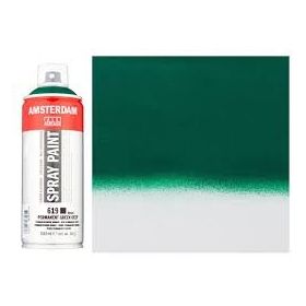 Talens Amsterdam D 619 Permanent Green 400 ml Sprey Akrilik Boya