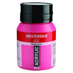 Talens Amsterdam RT17723662 Quınac Rose 500 ml Akrilik Boya
