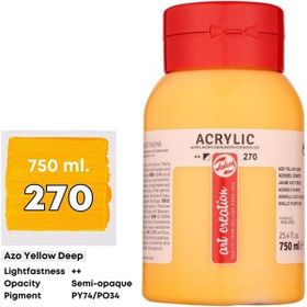 Talens Art Creation 75 ml Azo Yellow Deep 270 Akrilik Boya