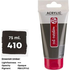 Talens Art Creation 75 ml Greenish Umber 410 Akrilik Boya
