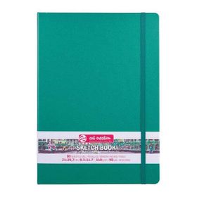 Talens Art Creation Sketch Book 80 Yaprak 140 g A4 cm Orman Yeşili Eskiz Defteri