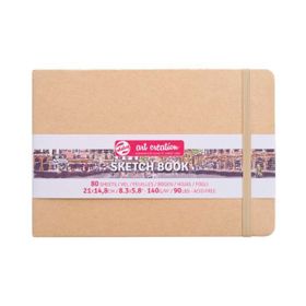 Talens Art Creation Sketch Book 80 Yaprak 140 g A5 cm Kraft Eskiz Defteri