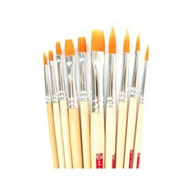 Talens Art Creation Yuvarlak ve Düz Uç 10'lu Fırça Seti