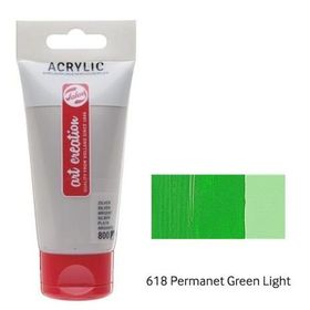 Talens Artcreation N-618 Permanet Green Light 75 ml Akrilik Boya