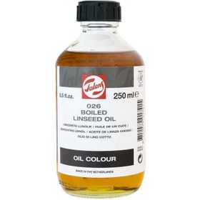 Talens Boiled Linsed Oil Kaynatılmış 250 ml Keten Yağı