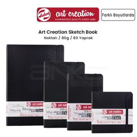 Talens Dikey 80 Yaprak 80 g Art Creation Dot Sketch Book Nokta İzli Çizim Defteri