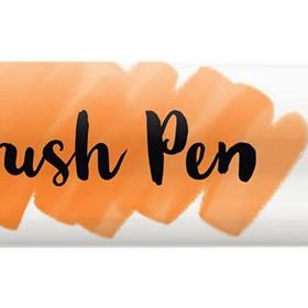 Talens Ecoline 236 Lıght Orange Fırça Uçlu Sulu Boya Kalemi