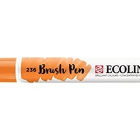 Talens Ecoline 236 Lıght Orange Fırça Uçlu Sulu Boya Kalemi