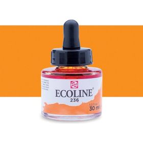 Talens Ecoline 236 Lıght Orange Fırça Uçlu Sulu Boya Kalemi