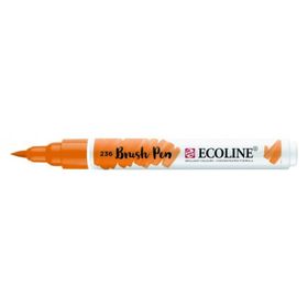Talens Ecoline 236 Lıght Orange Fırça Uçlu Sulu Boya Kalemi