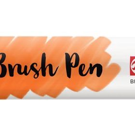 Talens Ecoline 237 Deep Orange Fırça Uçlu Sulu Boya Kalemi