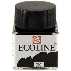 Talens Ecoline 30 ml 700 Black Sıvı Sulu Boya