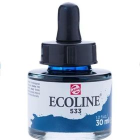 Talens Ecoline 30 ml İndigo 533 Sıvı Sulu Boya
