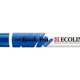 Talens Ecoline 506 Ultramarine Deep Fırça Uçlu Sulu Boya Kalemi