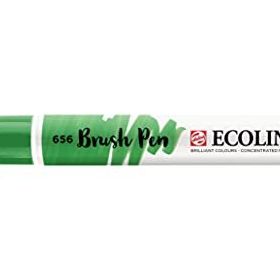Talens Ecoline 656 Forest Green Fırça Uçlu Sulu Boya Kalemi