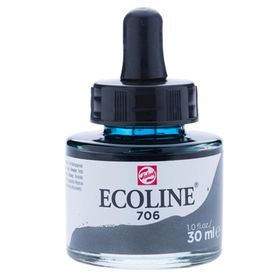 Talens Ecoline 706 2470 Deep Grey 30 ml Sıvı Suluboya