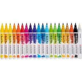 Talens Ecoline Brush Pen 20 Renk Fırça Uçlu Çizim Kalemi Seti