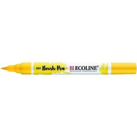 Talens Ecoline Brush Pen 201 Light Yellow Fırça Uçlu Çizim Kalemi
