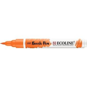 Talens Ecoline Brush Pen 237 Deep Orange Fırça Uçlu Çizim Kalemi