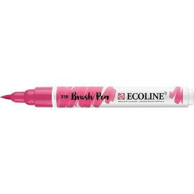 Talens Ecoline Brush Pen 318 Carmine Fırça Uçlu Çizim Kalemi