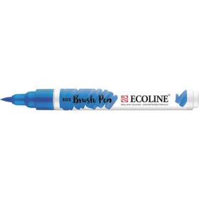 Talens Ecoline Brush Pen 505 Ultramarine Light Fırça Uçlu Çizim Kalemi