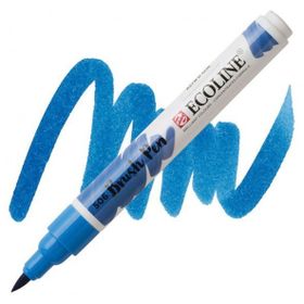 Talens Ecoline Brush Pen 506 Ultramarine Deep Fırça Uçlu Çizim Kalemi