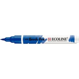 Talens Ecoline Brush Pen 506 Ultramarine Deep Fırça Uçlu Çizim Kalemi