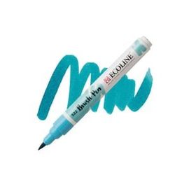 Talens Ecoline Brush Pen 522 Turquise Blue Fırça Uçlu Çizim Kalemi