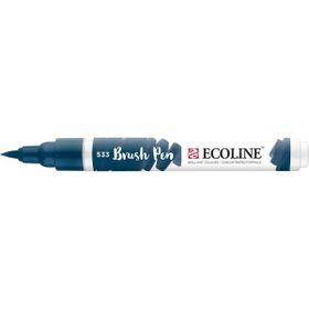 Talens Ecoline Brush Pen 533 İndigo Fırça Uçlu Çizim Kalemi